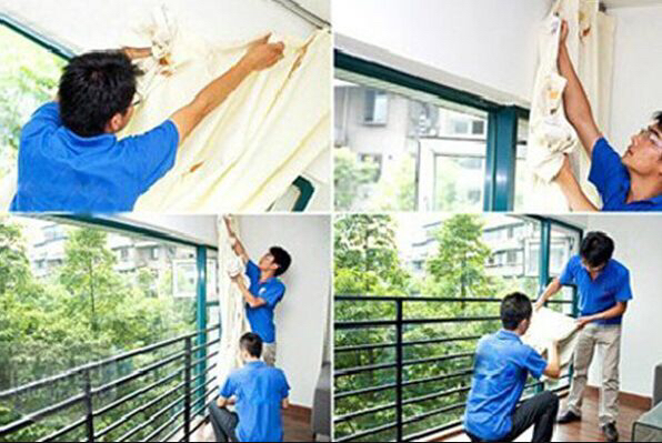 专业地板打蜡大理石保养洗窗帘今天保洁