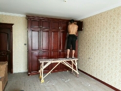 家装木工安装室内门无无