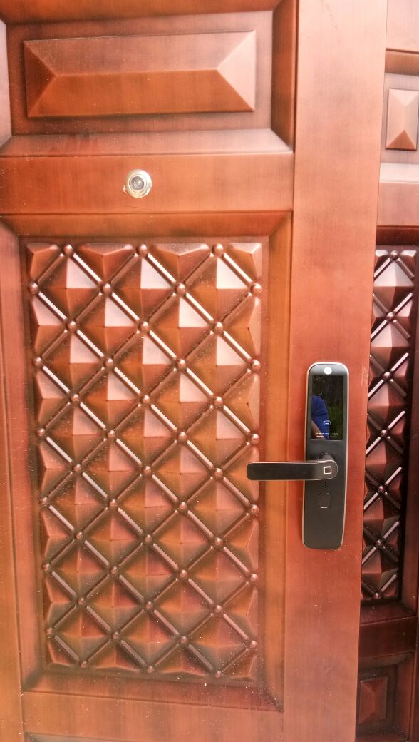 智能指纹门锁智能门锁安装智能电动窗帘智能背景音乐