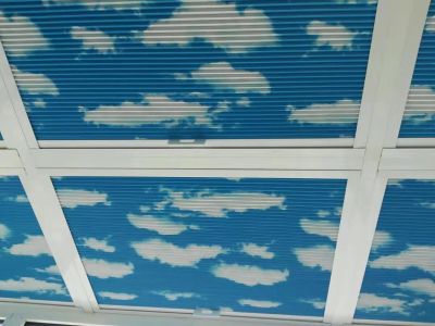 窗帘晾衣机安装电动窗帘安装蜂巢帘手电动遮阳帘