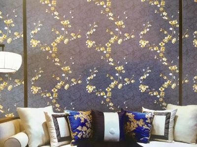 贴墙纸贴墙布壁画地毯