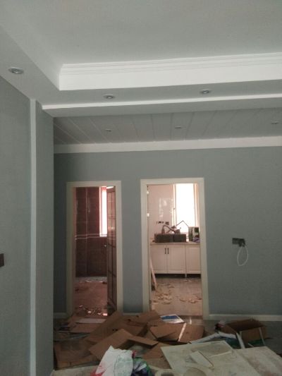 吊顶隔墙橱柜吊顶隔墙家装木工橱柜花架