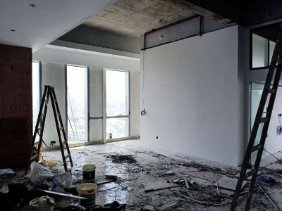 墙面粉刷墙纸拆除复位贴石膏装饰砖精装修加设计