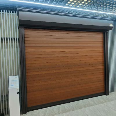 卷帘门电动门电动门遮阳棚伸缩门道闸高端静音车库