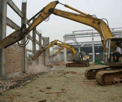 拆除工程房屋厂房拆除土石方工程土地复耕硬化