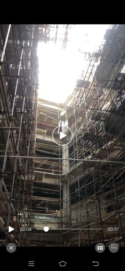 钢管架搭建钢管架搭设地砖铺设地砖铺设