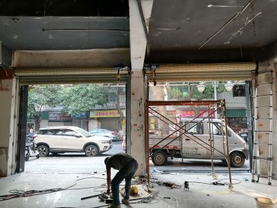 卷闸门 烧焊卷闸门 烧焊专业电动卷闸水晶闸伸缩门