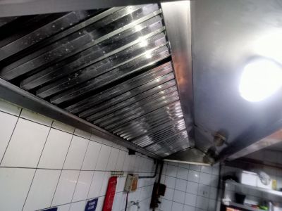 清洗厨房安装净化器风机油烟管道清洗油烟管道安装