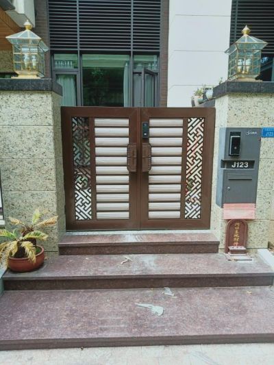 不锈钢屏风门窗制作加工铝艺铁艺定做中式屏风定做