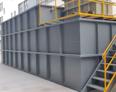 电焊污水处理罐除尘器储蓄罐及平台