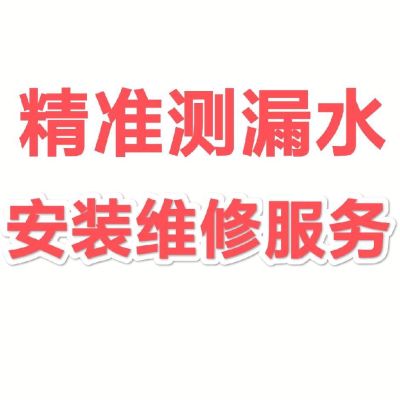 精准测漏水水电暖维修安装洁具卫浴安装开关插座