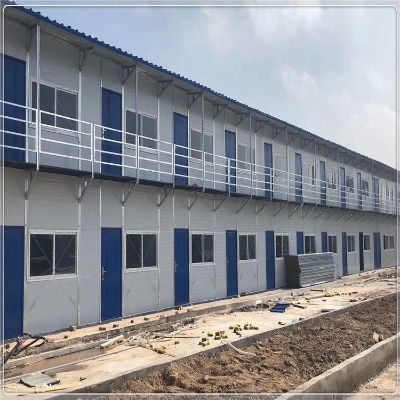 工地临建房住人集装箱房临时厕所工地围挡