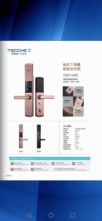 开锁 换锁芯疏通下水管道指纹锁免开锁指纹锁批发