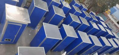 工地临建房住人集装箱房临时厕所工地围挡