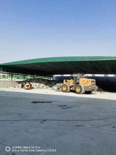 膜结构停车棚膜结构停车棚电动推拉棚仓库雨棚