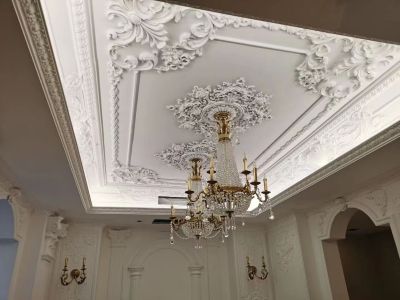 钛金石膏线铝合金地脚线PU 石膏线钛合金线定制