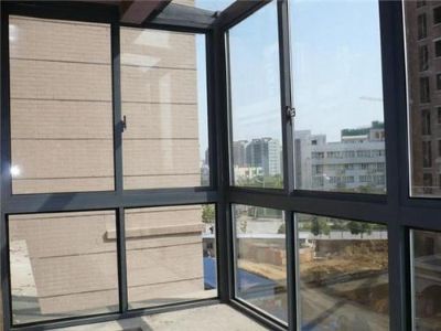 断桥铝门窗纱窗纱门阳光房封阳台广告门头