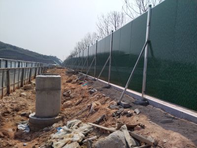 无安装广告围挡电焊安装广告牌，