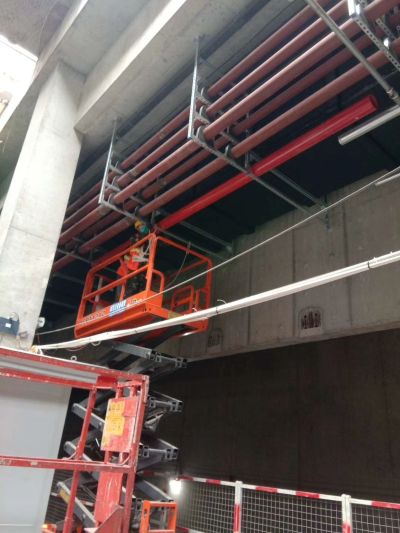 PE管施工水电改造PE管道施工消防水