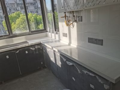 大理石石英石台面石材背景墙岩板定制安装