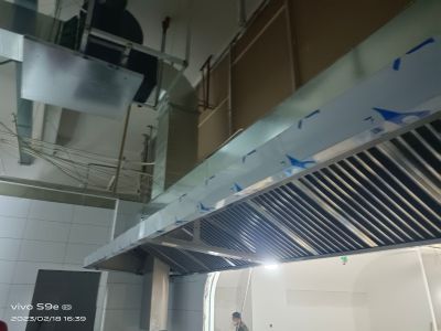 餐饮排烟系统厨排烟系统新风系统安装风机维修清洗