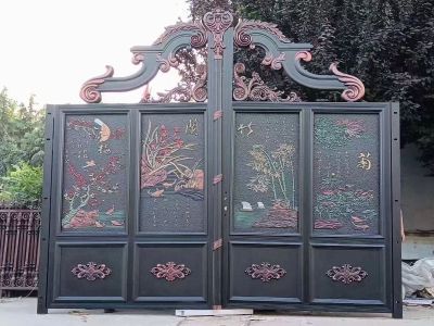 正宗铝艺加工铝艺大门护栏未编辑专业未编辑专业