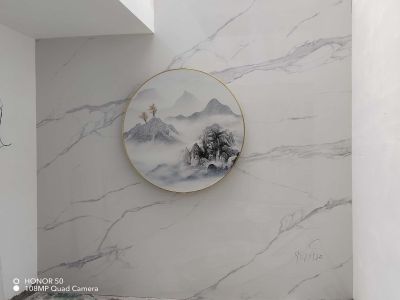 岩板整装岩板一条龙背景墙安装精品安装