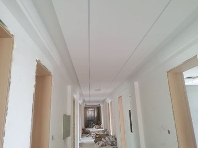 贴壁布壁画壁纸壁布壁画劈腻子乳胶漆石膏线条