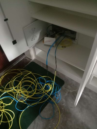 网络服务更换室内网线安装监控光纤熔接