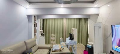 智窗帘安装窗帘安装测量智能窗帘测量装饰画安装