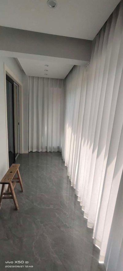 智窗帘安装窗帘安装测量智能窗帘测量装饰画安装