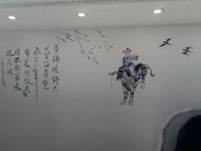 专业承接，油画，国画，墙画，书法！