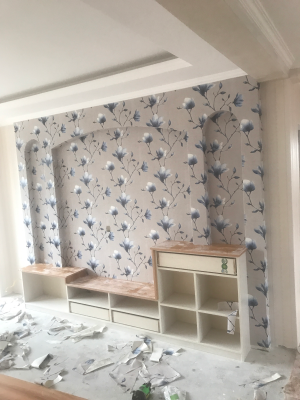 墙布施工墙纸墙布墙纸墙布壁画墙纸墙布