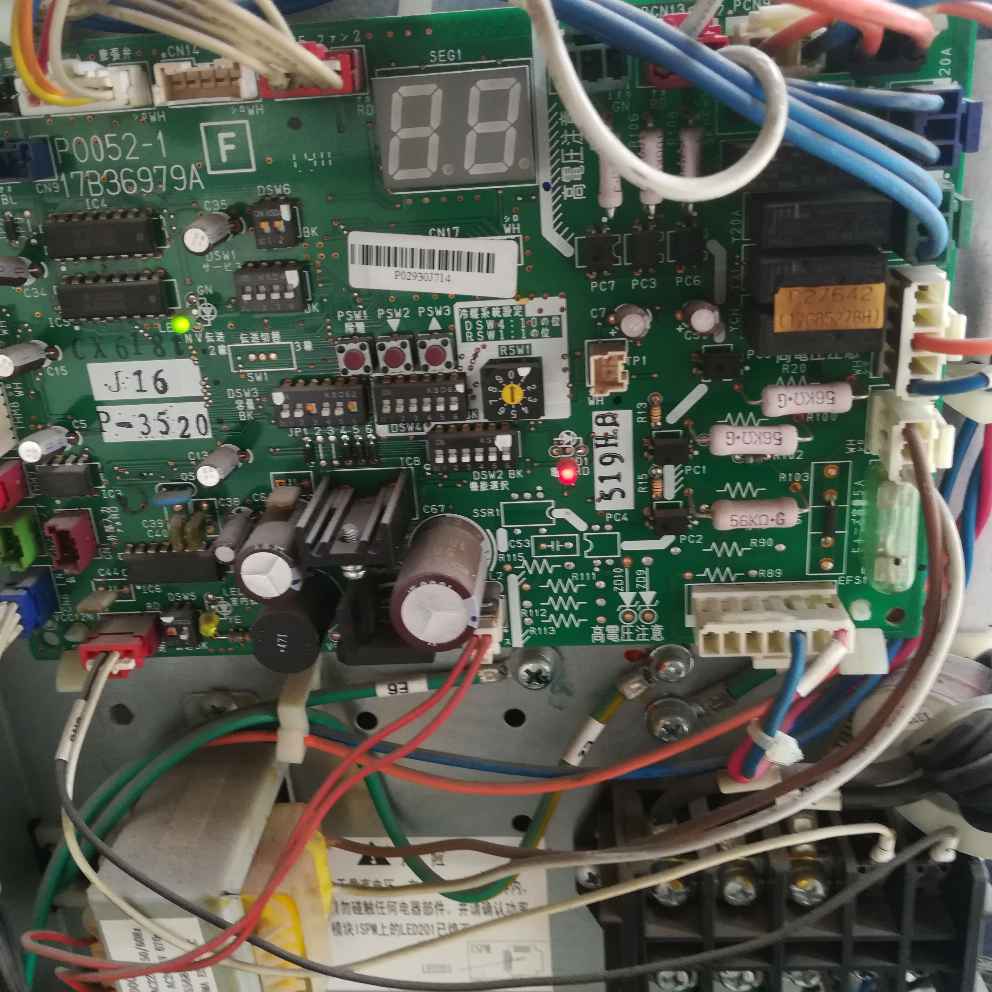 松下多联机换压缩机