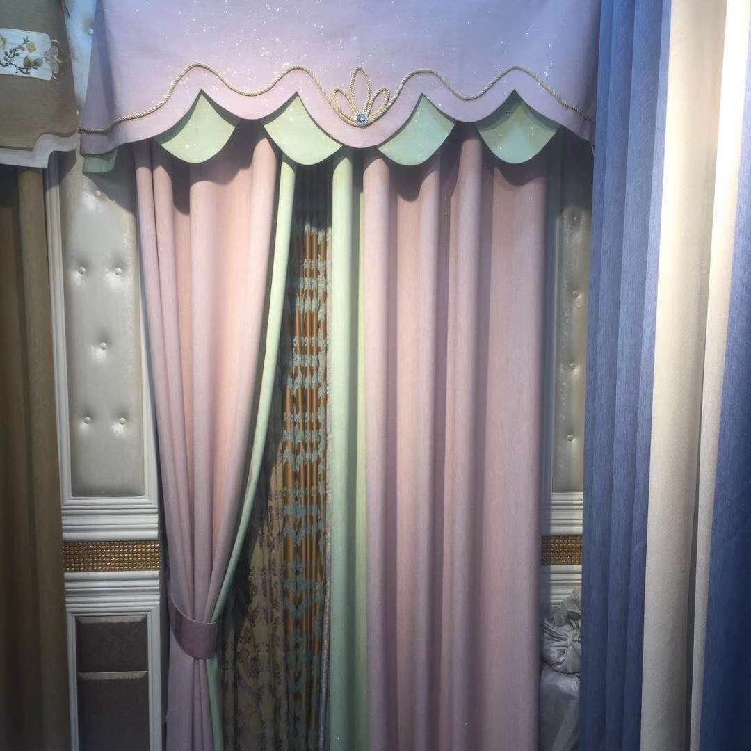 窗帘墙纸墙布窗帘布艺