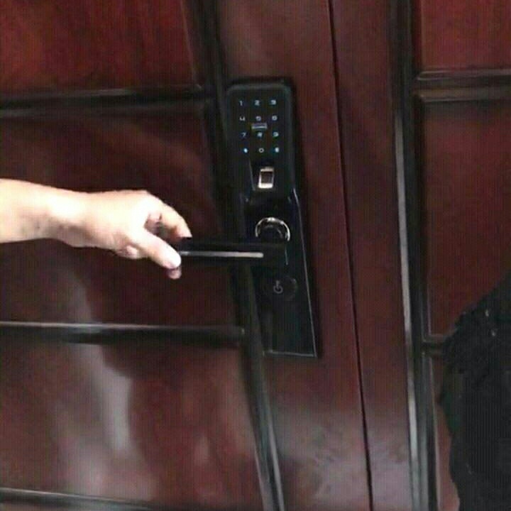 装指纹锁