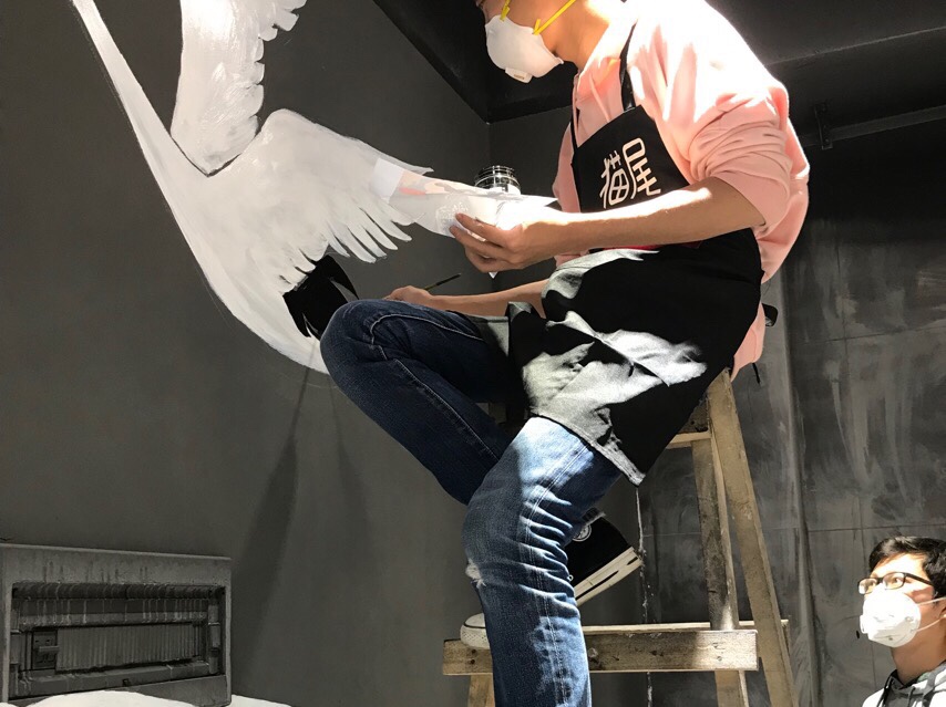 墙绘手绘设计
