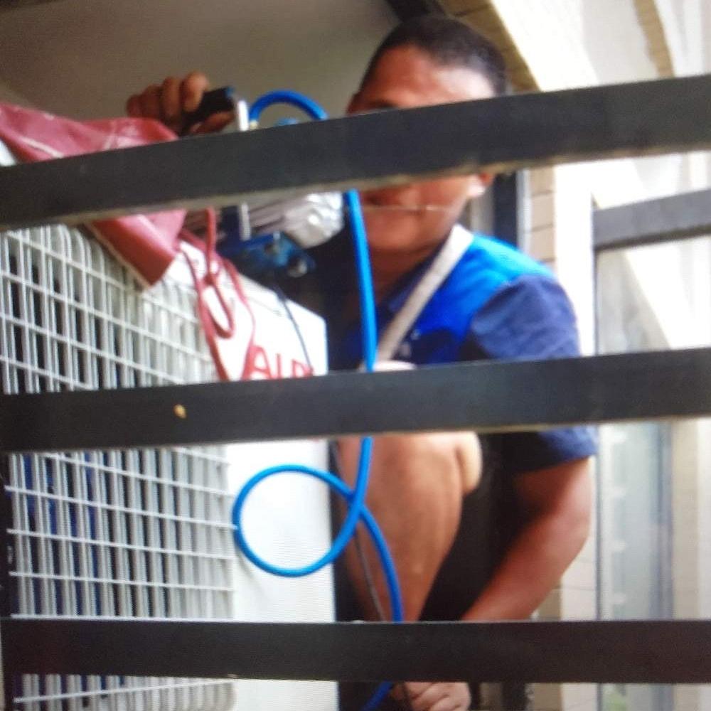 空点安装坼除清洁