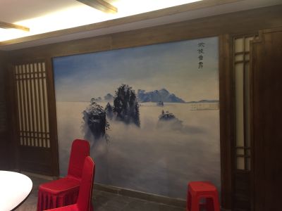 墙纸墙布壁画墙纸维修家具纸装贴玻璃纸安装