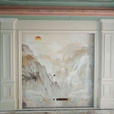 石材背景墙背景墙安装