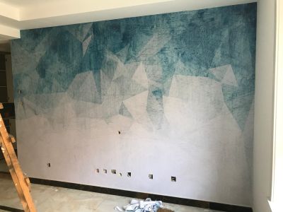 壁纸壁画施工