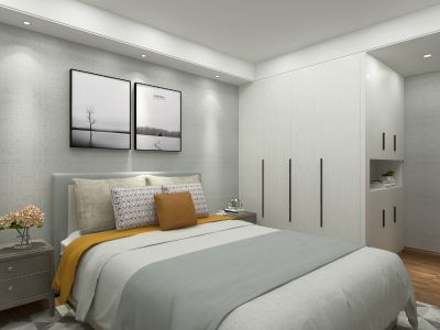 灯具墙布吊顶