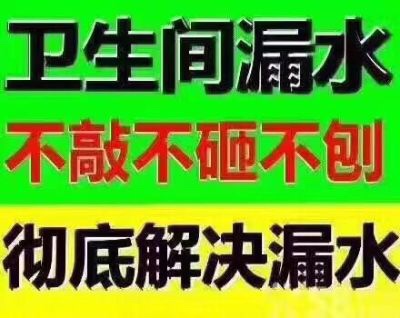 专业防水补漏 专业维修楼房顶面、天沟、阳台、卫生间免砸砖、厨房、楼面裂缝、防潮、高压注浆 别墅全屋防水防潮。等大小防水工程、各种疑难杂症。李工。诚信为本！