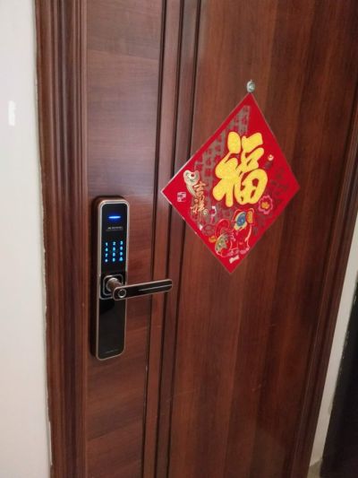 指纹锁安装