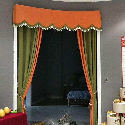 窗帘墙画安装窗帘壁画安装