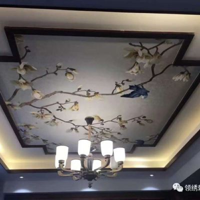 专业贴壁纸  冷热胶无缝壁布