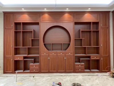 今天到商场装样板