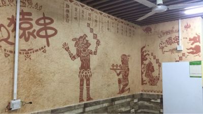贴墙纸墙布