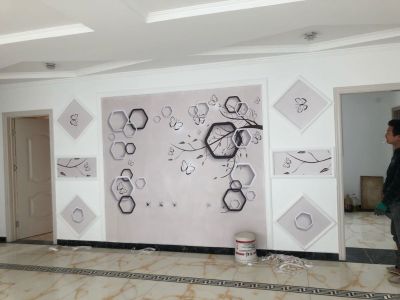 墙纸施工壁纸施工