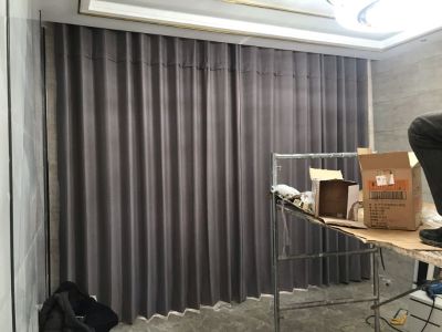 专业安装窗帘专业安装窗帘诗华庭窗帘